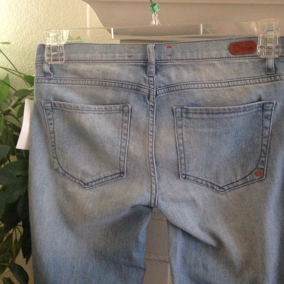 Dittos Jessica Low Rise Legging Jeans Golden Daze - Picture 2 of 4